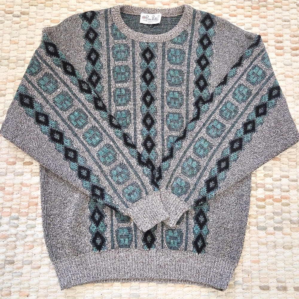 Vintage Prince Bellini Knit Sweater – Made in Canada – Size M